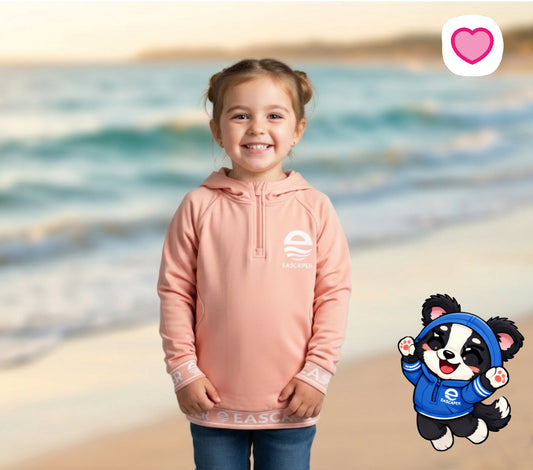 Kids (Size 4 -12) UPF 50+ Signature Bamboo Sun Hoodie