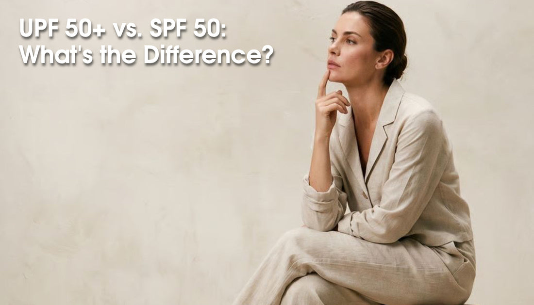 UPF 50+ vs. SPF 50: What's the Difference?