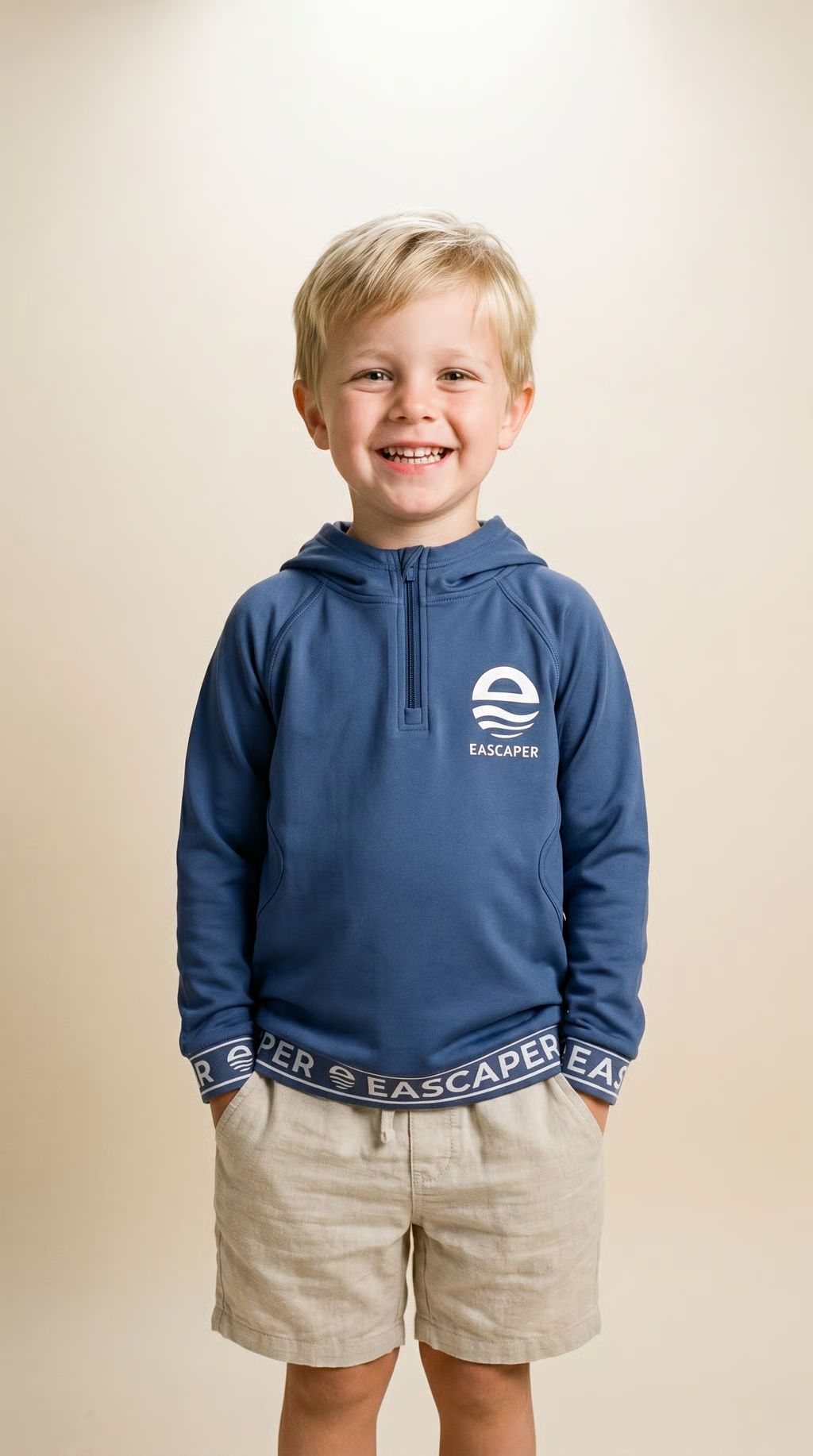 Kids (Size 4 -12) UPF 50+ Signature Bamboo Sun Hoodie