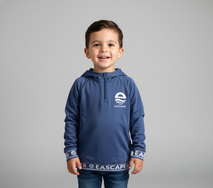 Kids (Size 4 -12) UPF 50+ Signature Bamboo Sun Hoodie