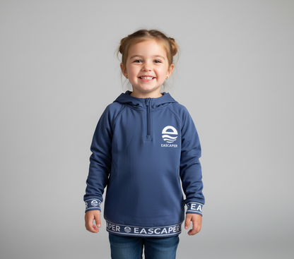 Kids (Size 4 -12) UPF 50+ Signature Bamboo Sun Hoodie