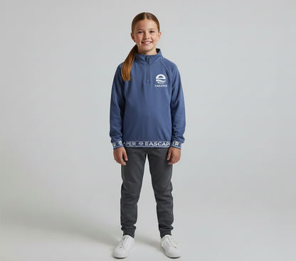 Kids (Size 4 -12) UPF 50+ Signature Bamboo Collared Top