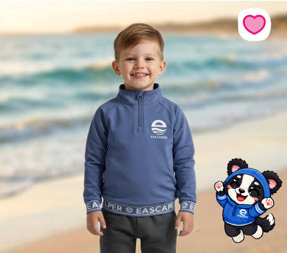 Kids (Size 4 -12) UPF 50+ Signature Bamboo Collared Top