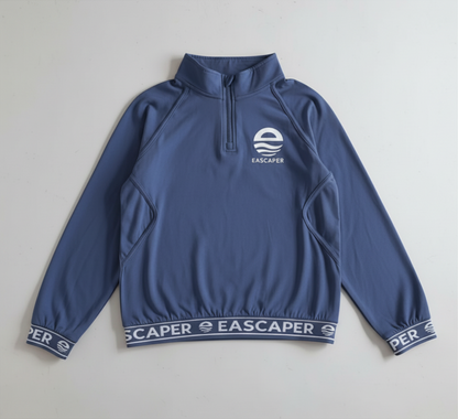 Kids (Size 4 -12) UPF 50+ Signature Bamboo Collared Top